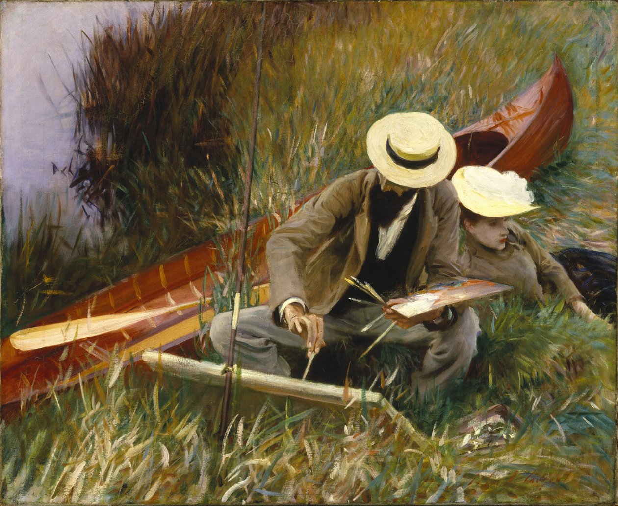Un estudio al aire libre de John Singer Sargent