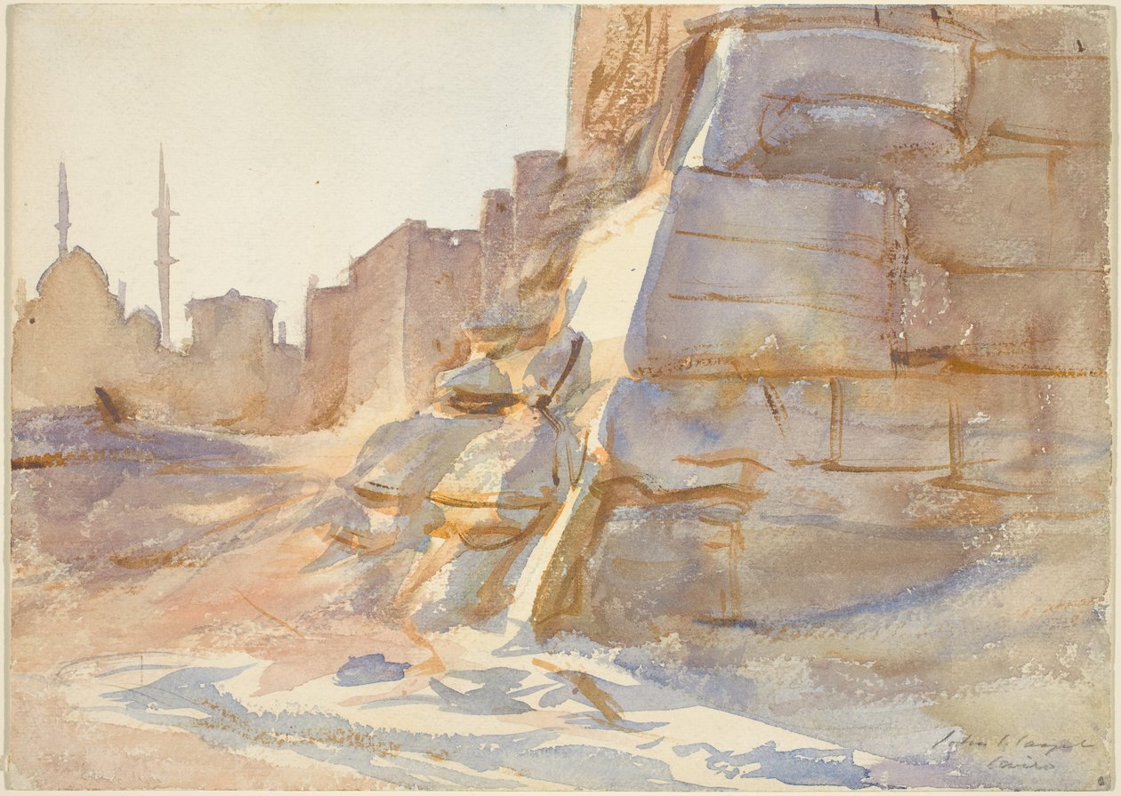 El Cairo de John Singer Sargent