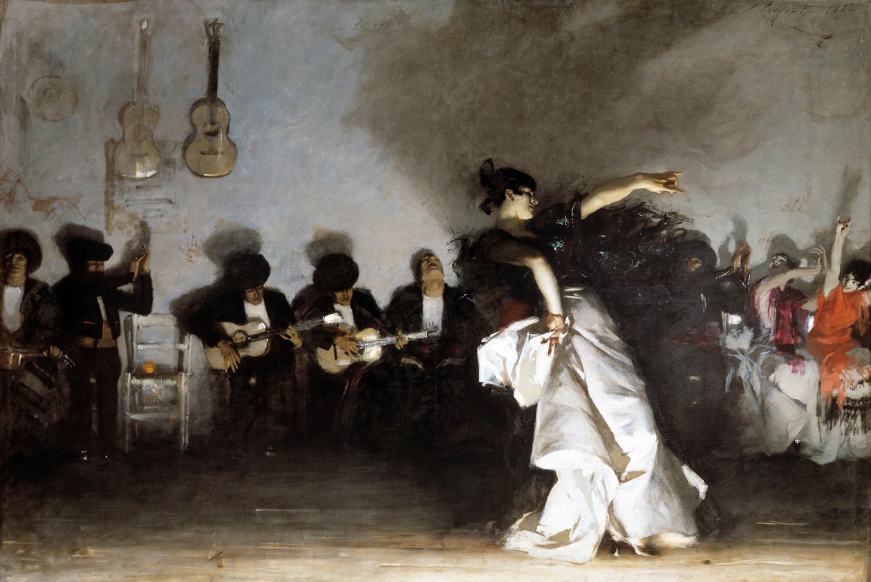 El Jaleo, 1882 de John Singer Sargent