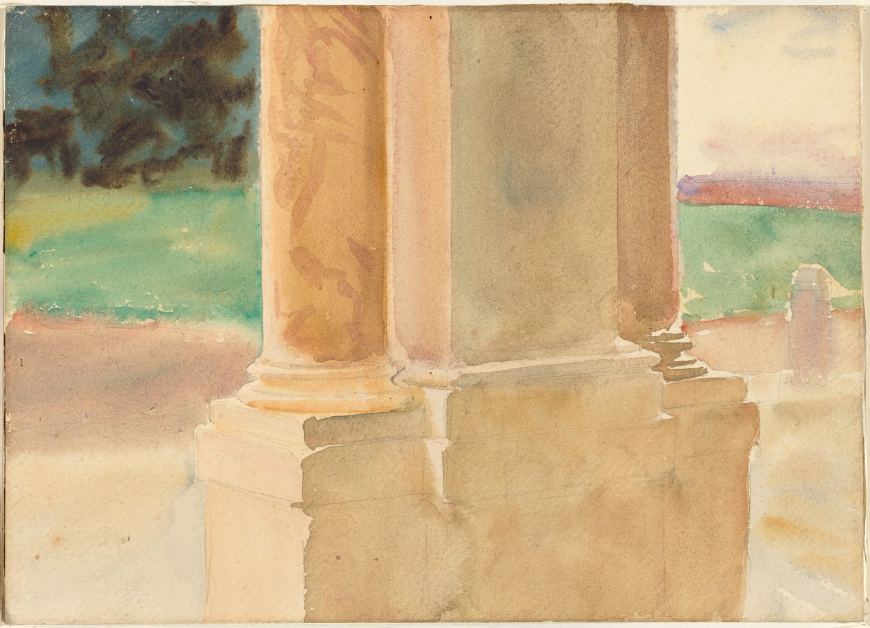 Frascati, estudio arquitectónico de John Singer Sargent