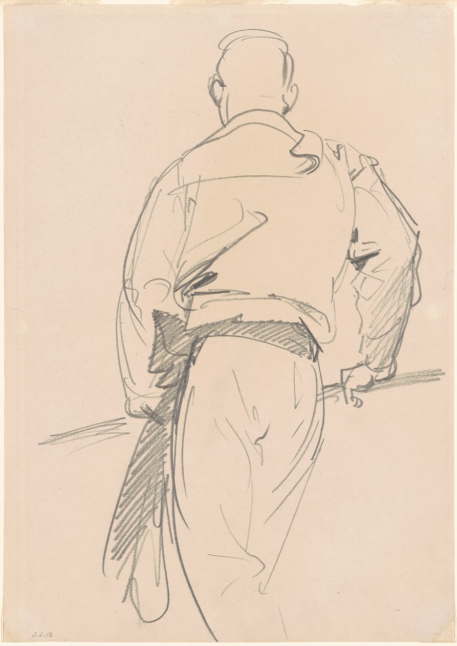 Gondolero, Venecia de John Singer Sargent
