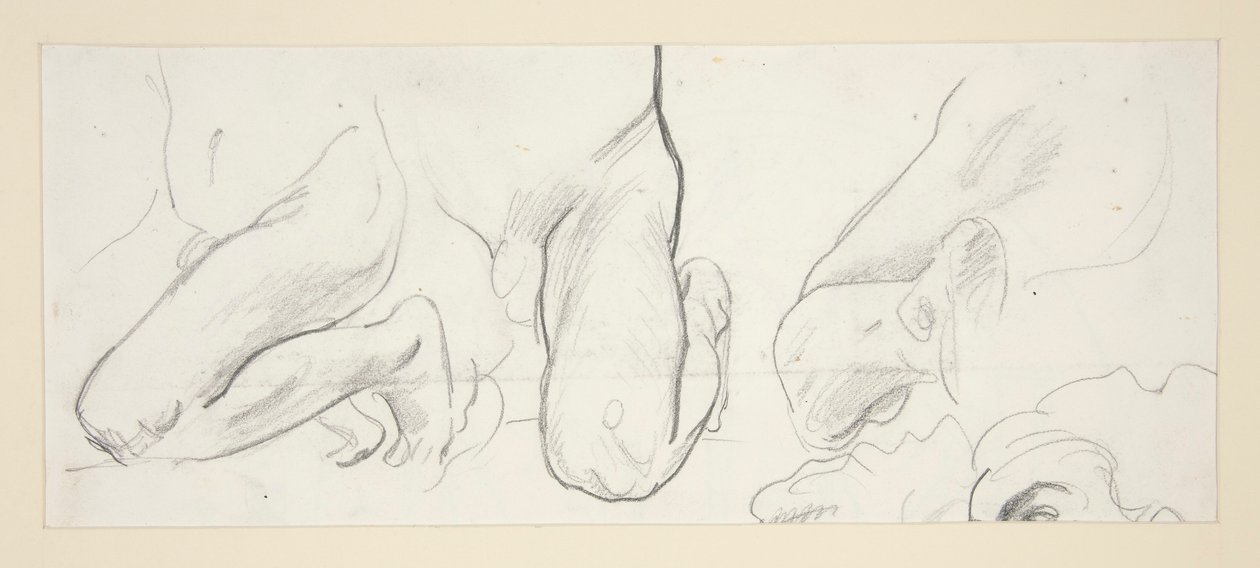 Figuras arrodilladas de John Singer Sargent