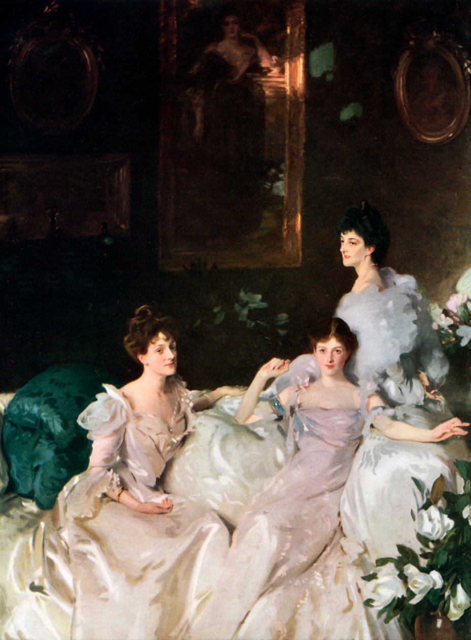 Lady Elcho, Sra. Tennant y Sra. Adeane, 1926 de John Singer Sargent