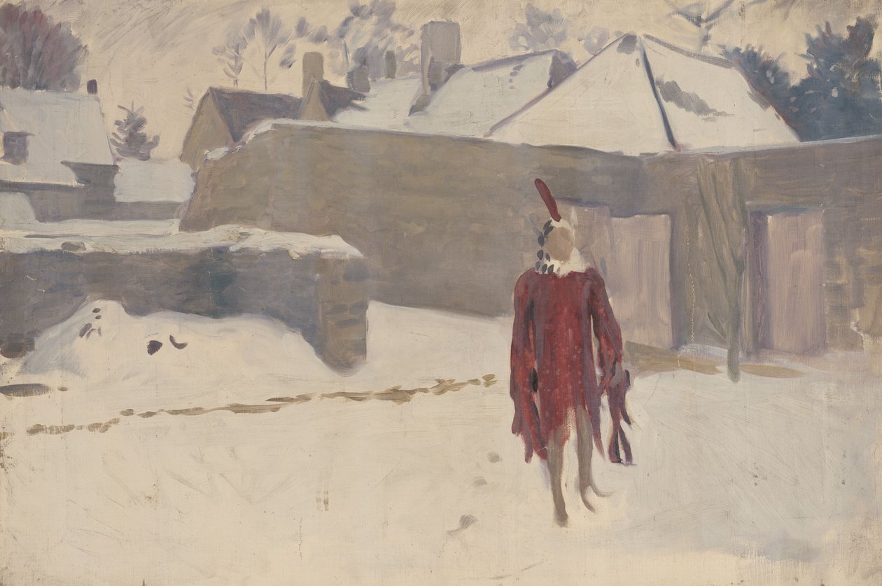 Muñeco en la nieve de John Singer Sargent