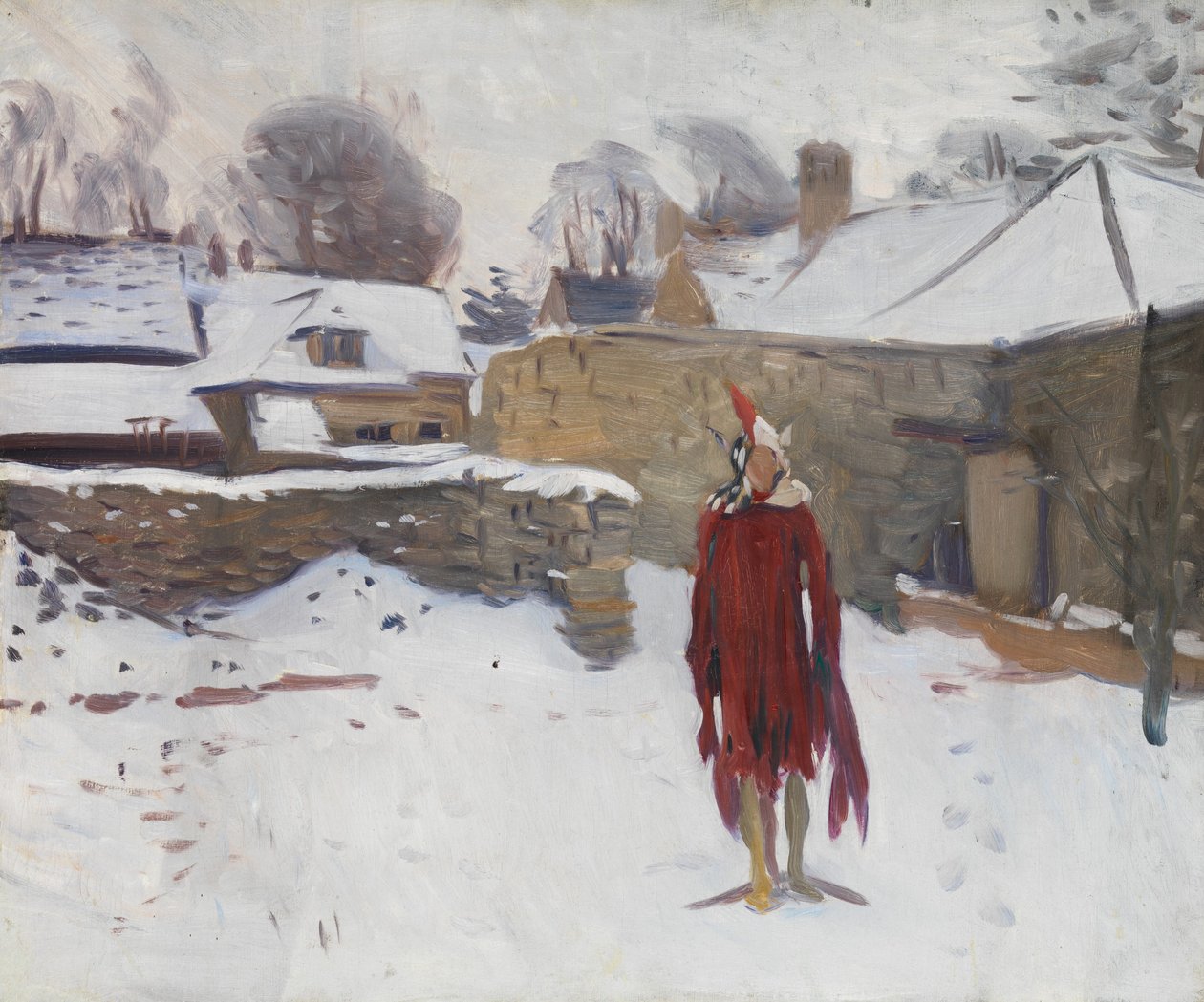 Muñeco en la Nieve de John Singer Sargent