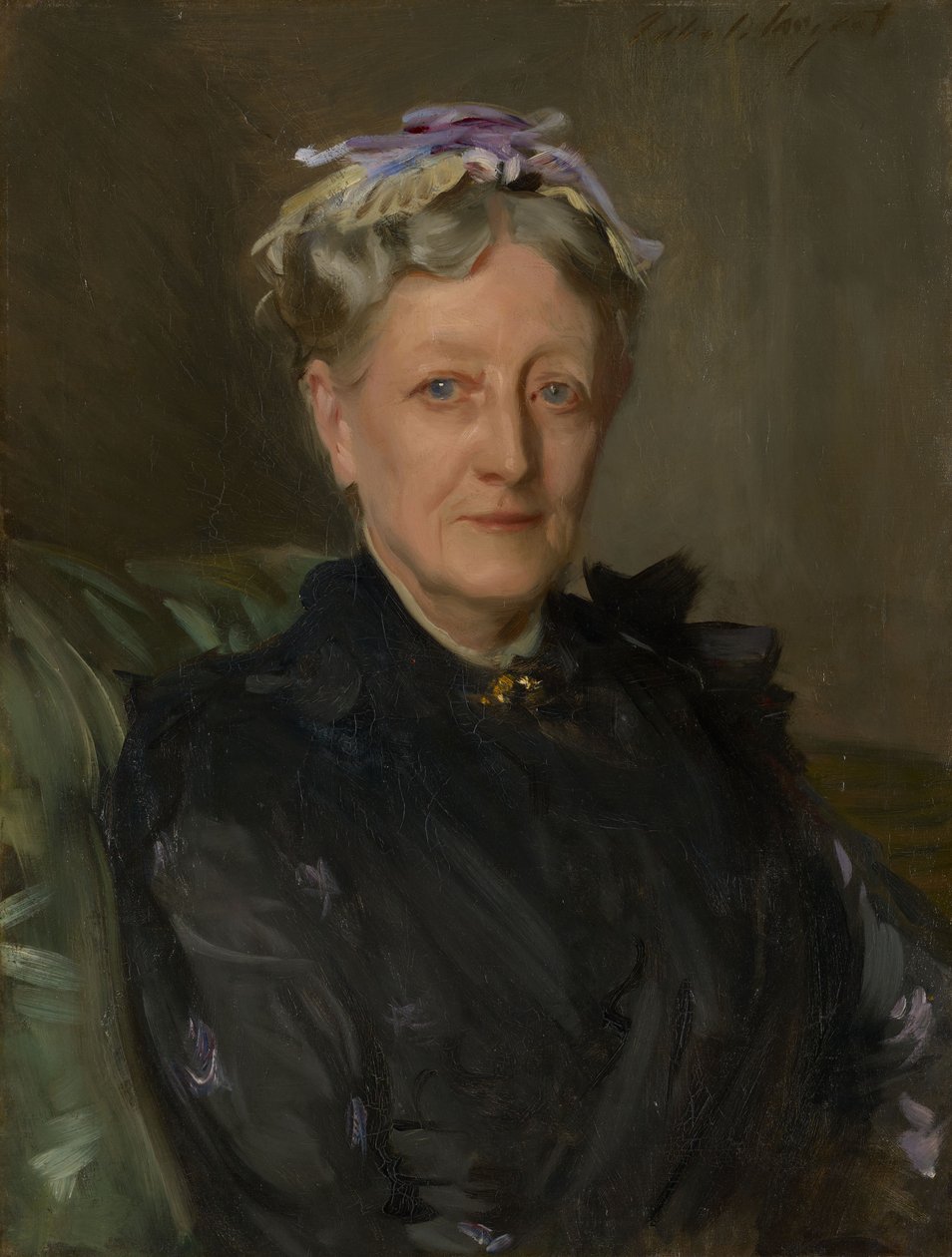 Mary Eliza Mead (de soltera, Mary Eliza Scribner, 1822-1896) de John Singer Sargent