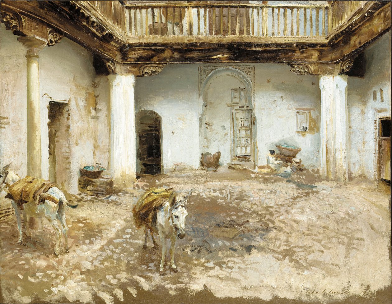 Patio Moro de John Singer Sargent