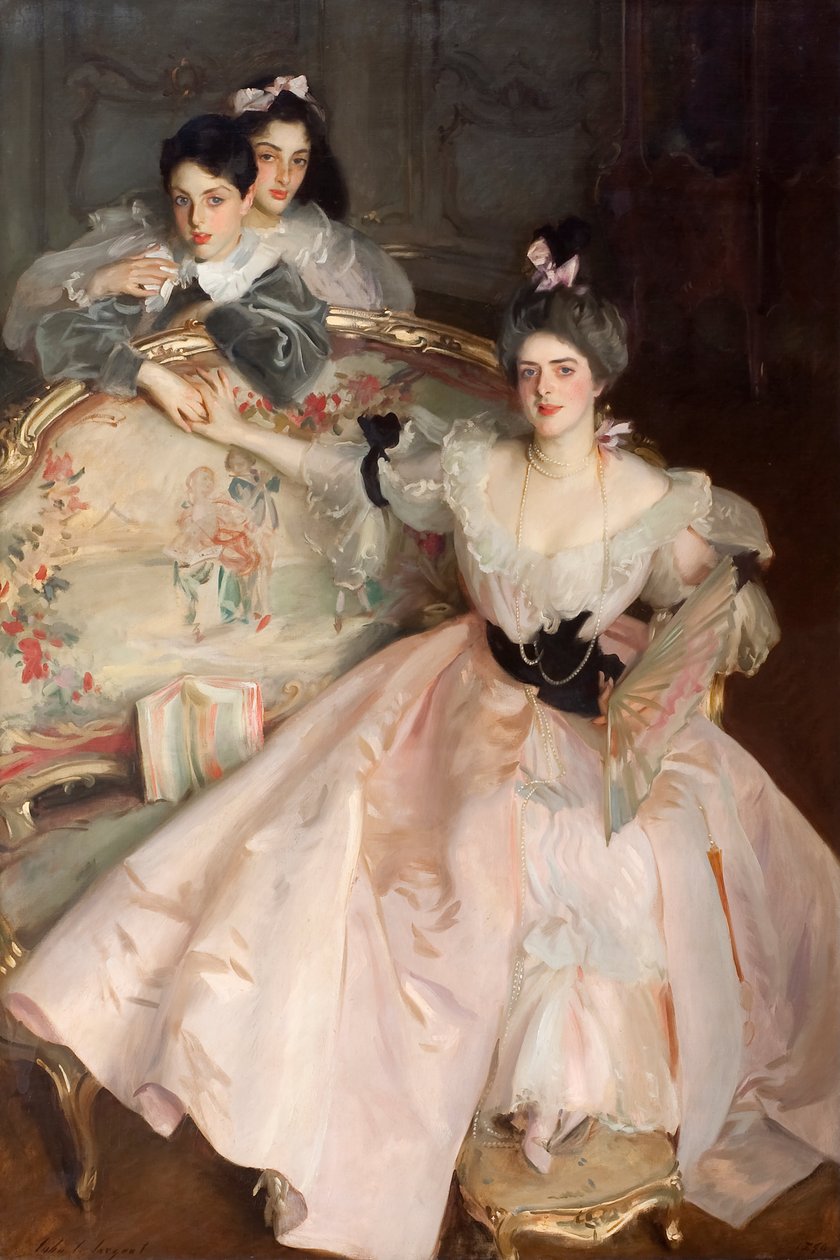 La señora Carl Meyer y sus hijos de John Singer Sargent