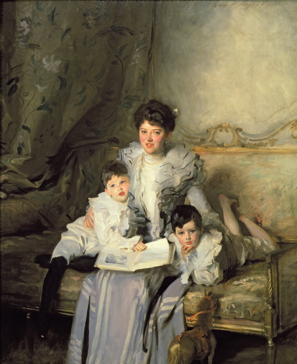 La Sra. Knowles y sus hijos de John Singer Sargent