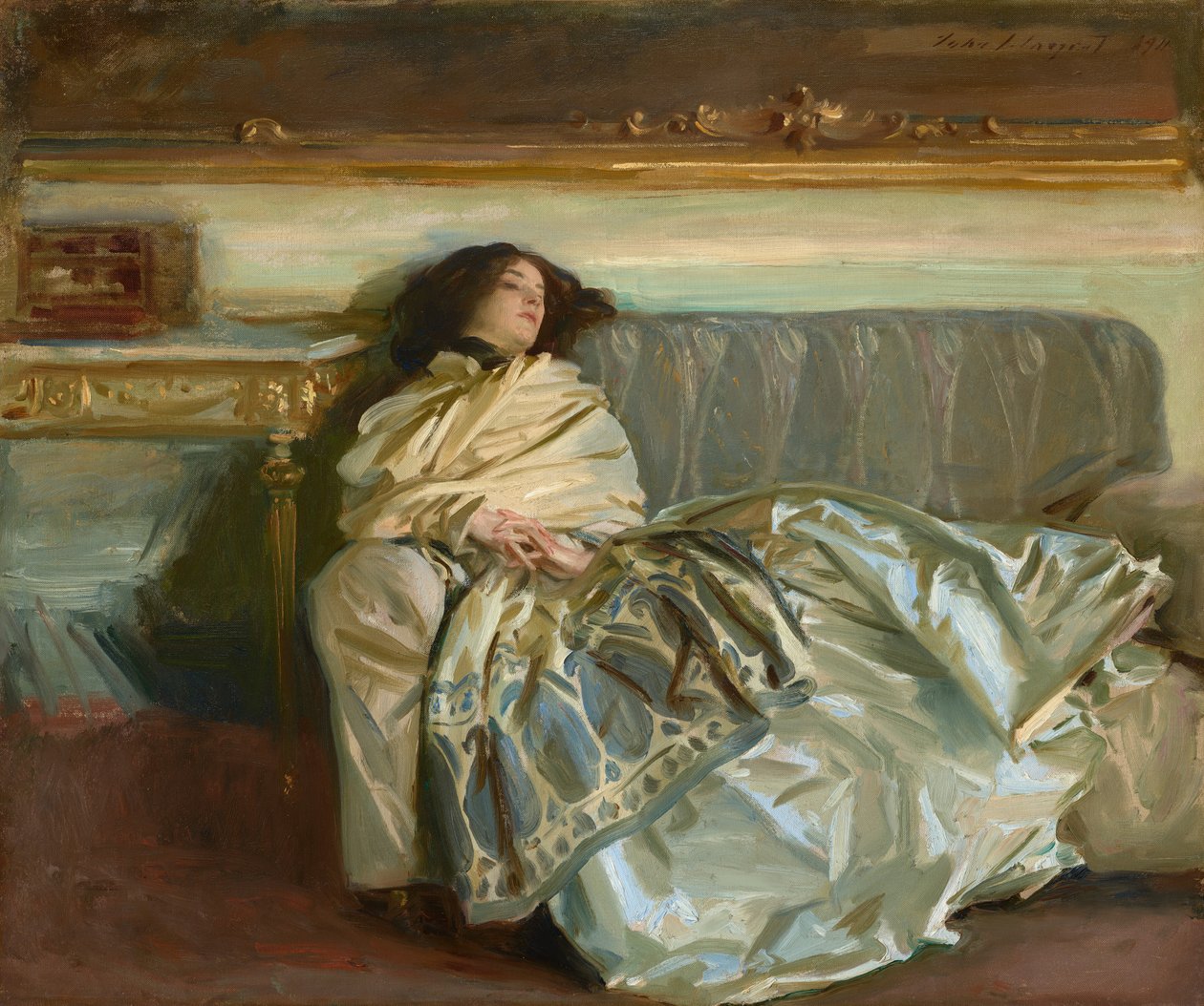 Despreocupación (reposo) de John Singer Sargent