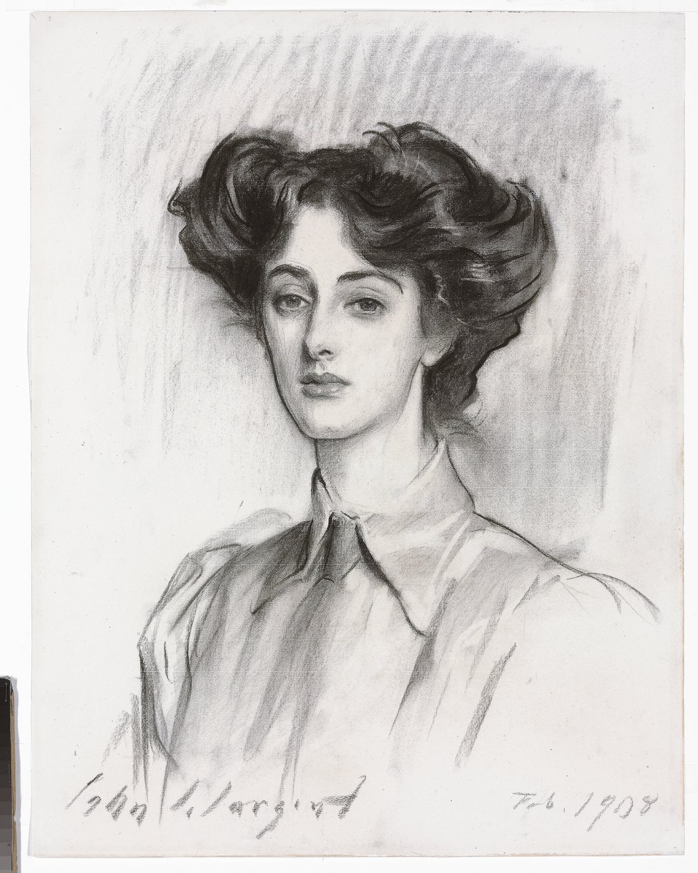 Retrato de Lady Elsie Meyer, febrero de 1908 de John Singer Sargent