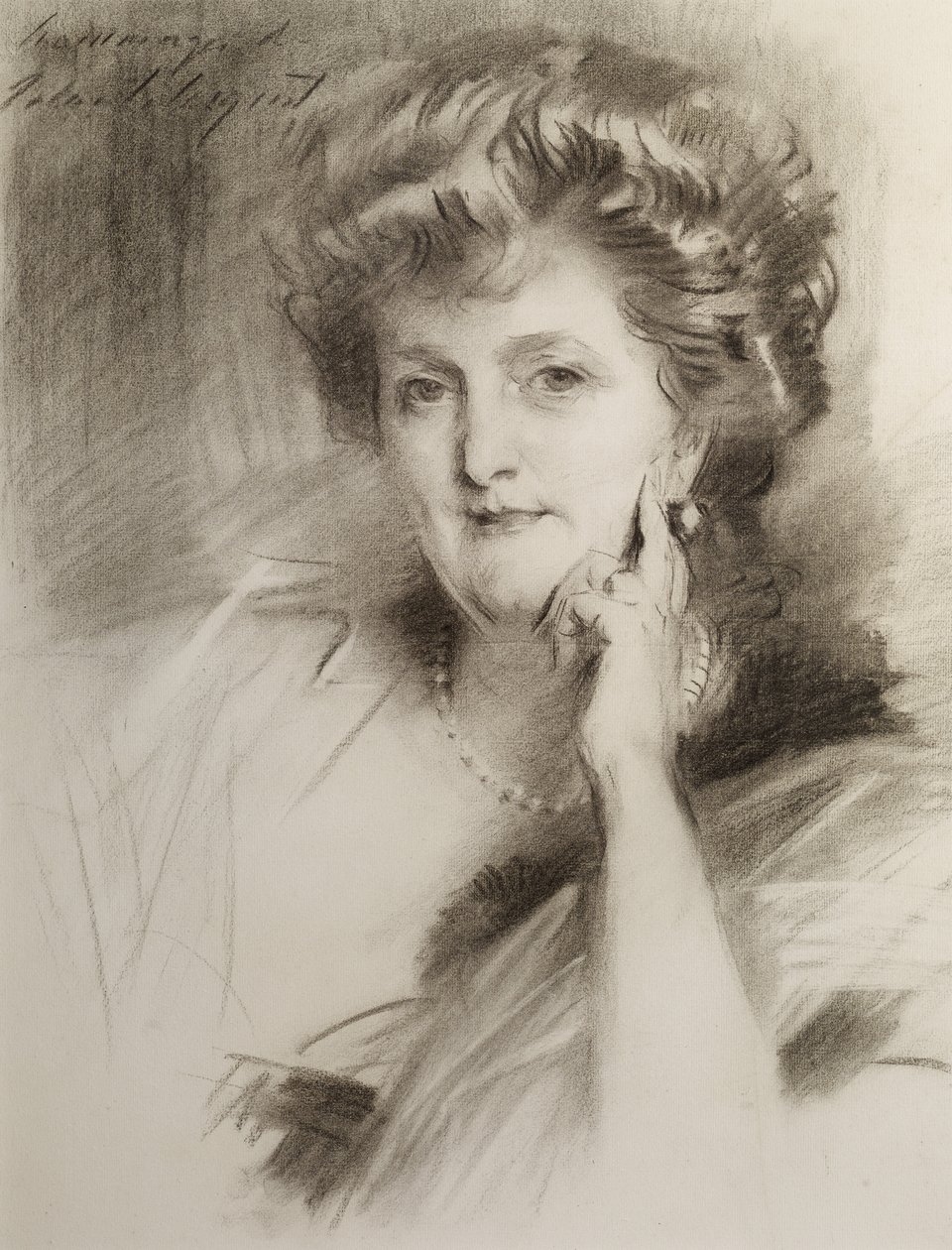 Retrato de una mujer, después de 1900 de John Singer Sargent