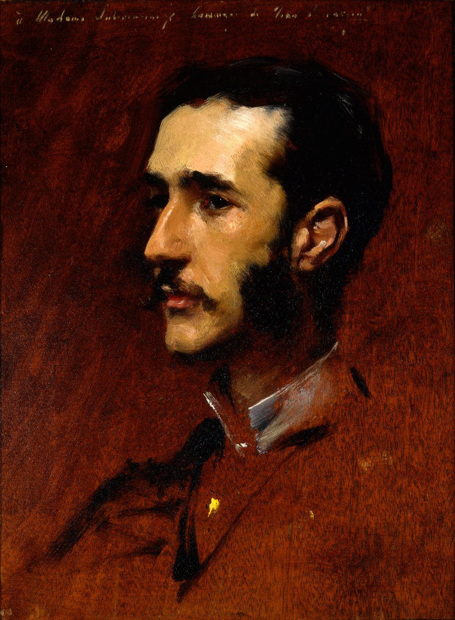 Ramon Subercaseaux, c.1880 (óleo sobre tabla) de John Singer Sargent
