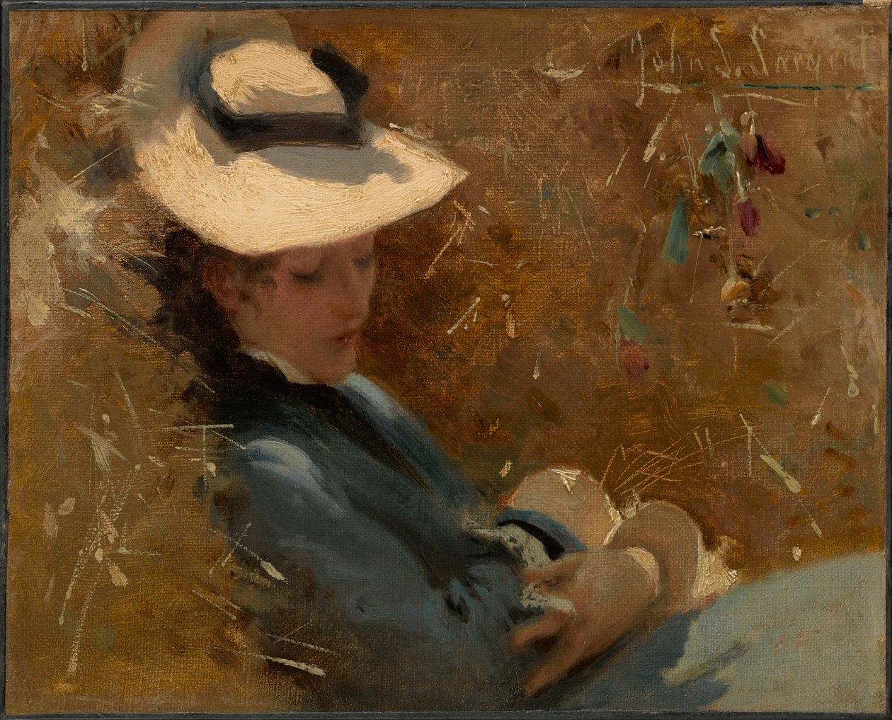 Descansando de John Singer Sargent
