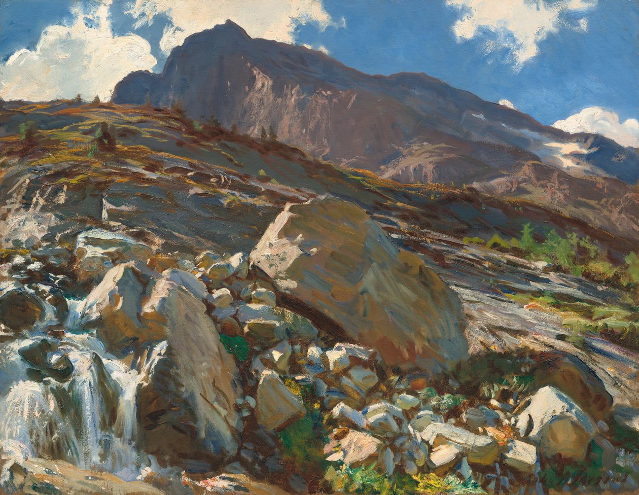 Paso del Simplon de John Singer Sargent
