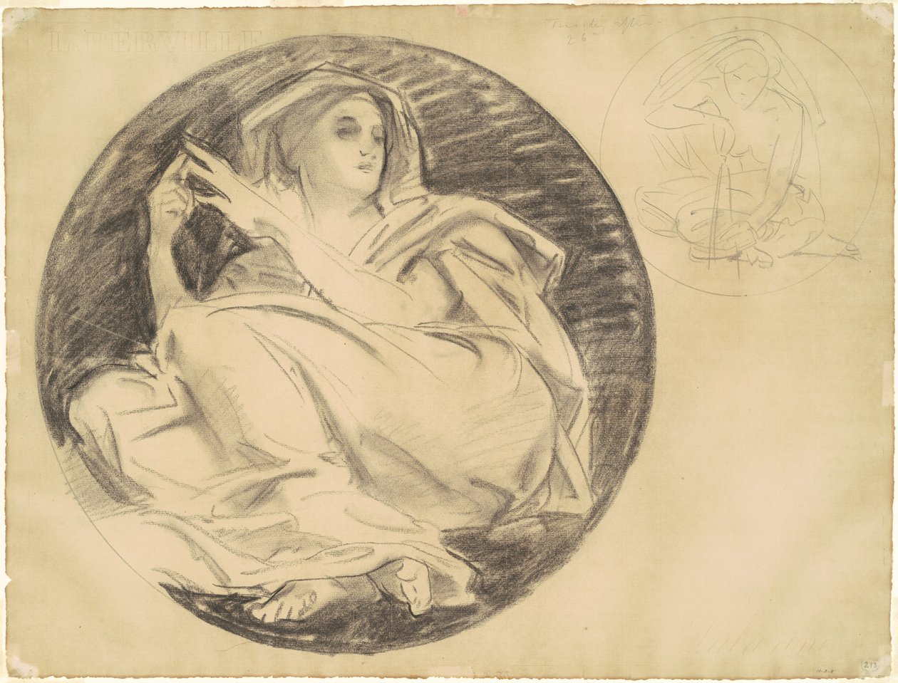 Estudios para "Astronomía" de John Singer Sargent