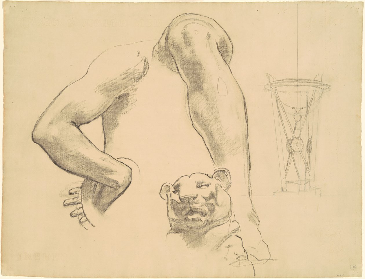 Estudios para "Arte clásico y romántico" de John Singer Sargent