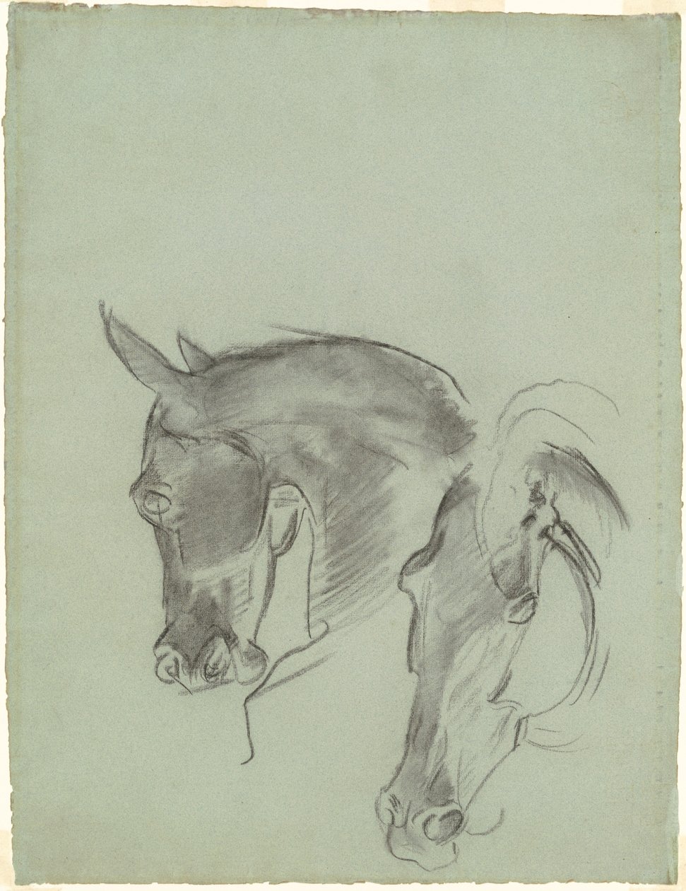 Estudios para "La caída de Gog y Magog" de John Singer Sargent