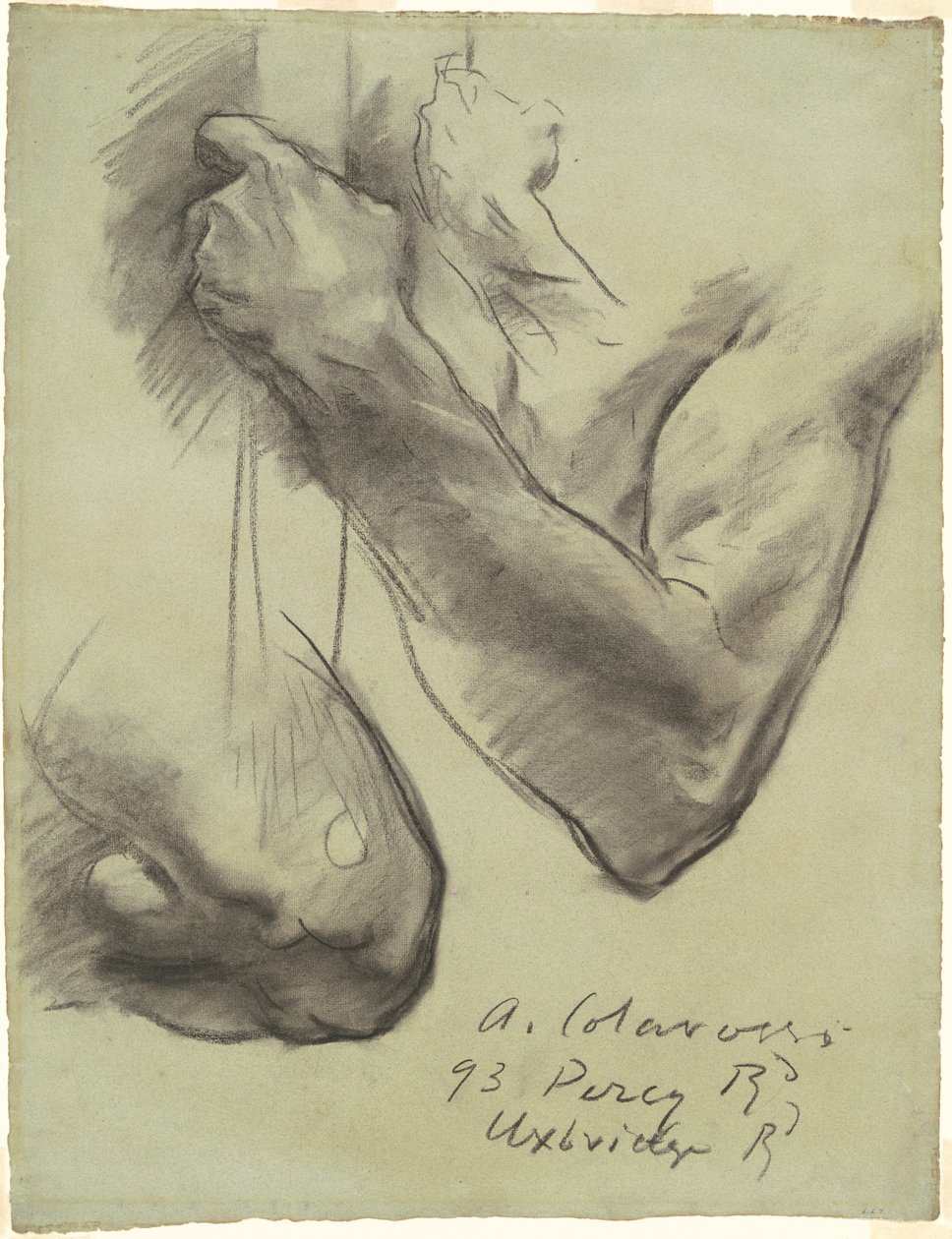 Estudios para "El triunfo de la religión" de John Singer Sargent