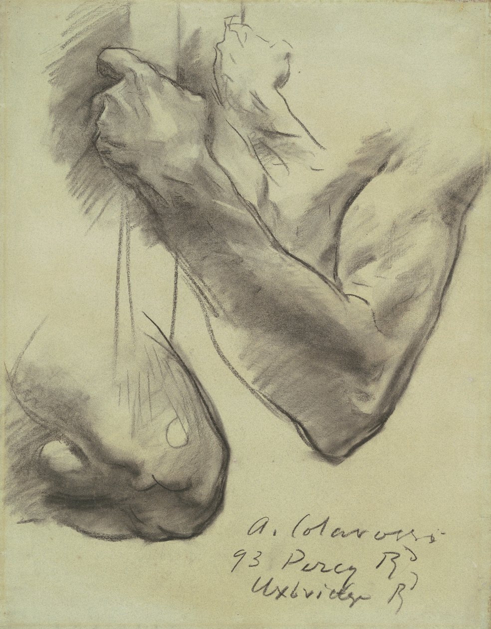 Estudios para el Triunfo de la Religión, 1891-1916 de John Singer Sargent