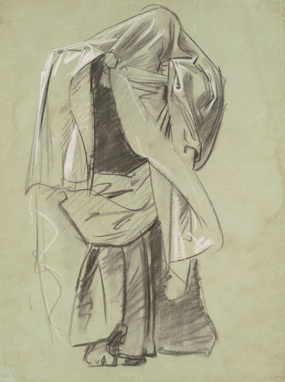 Estudio para Friso de Profetas de John Singer Sargent