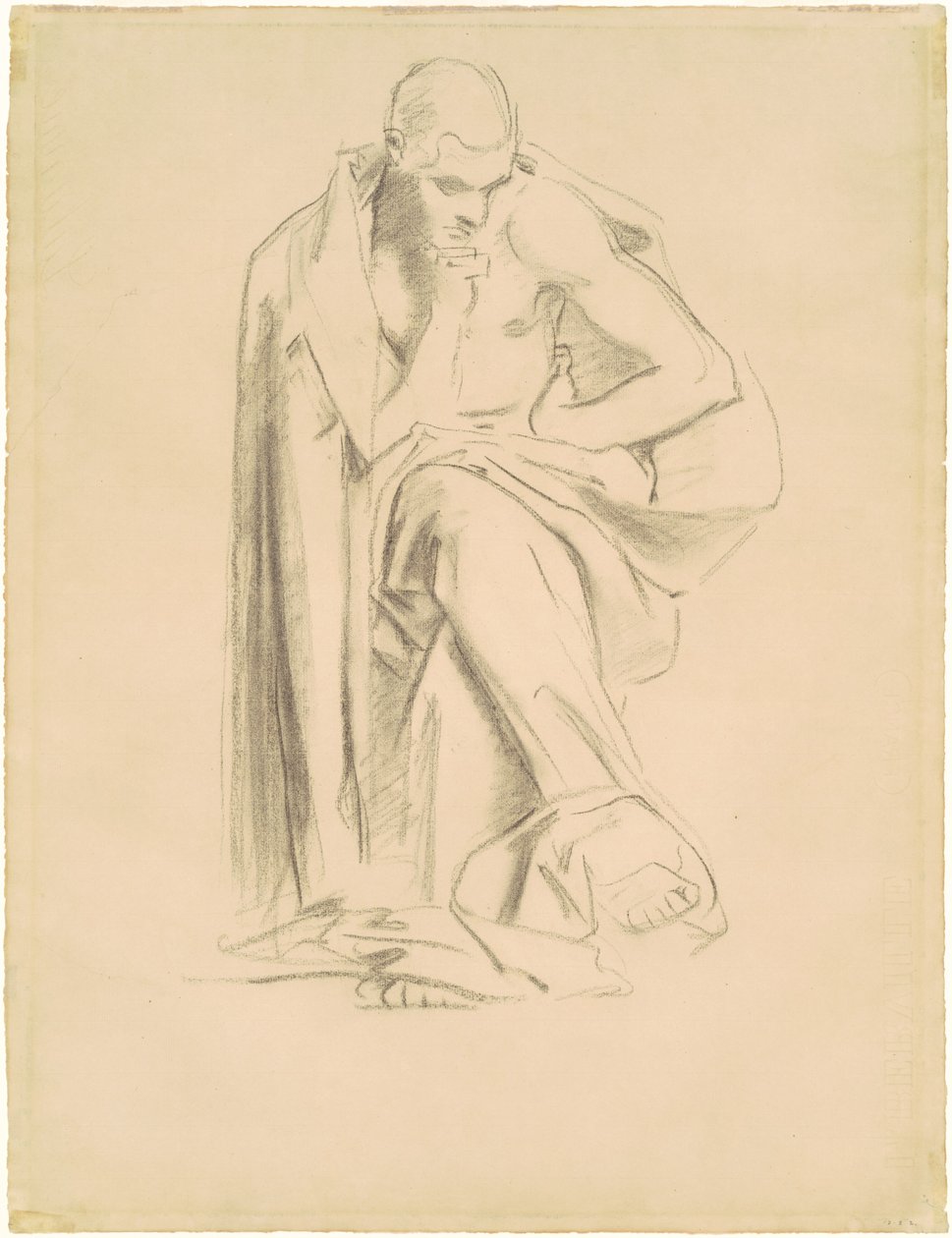 Estudio para "Filosofía" de John Singer Sargent