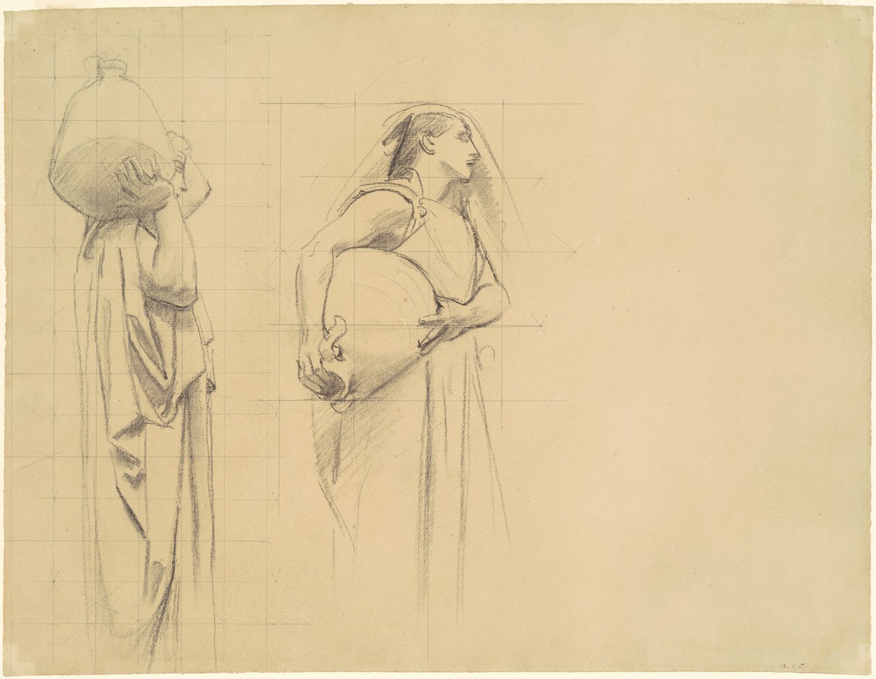 Estudio para "Las Danaides" de John Singer Sargent
