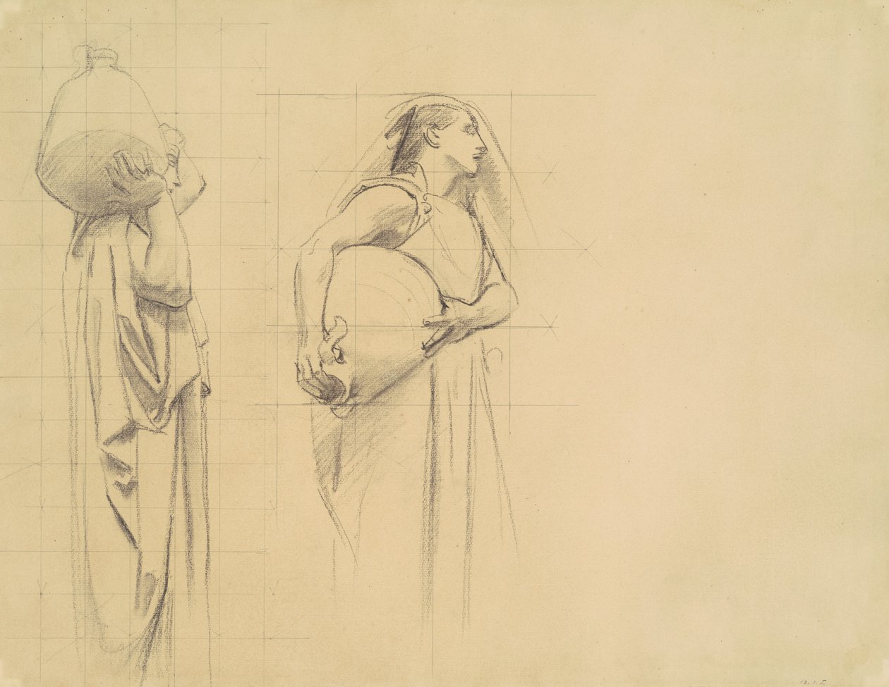 Estudio para Las Danaides, 1922-1925 de John Singer Sargent
