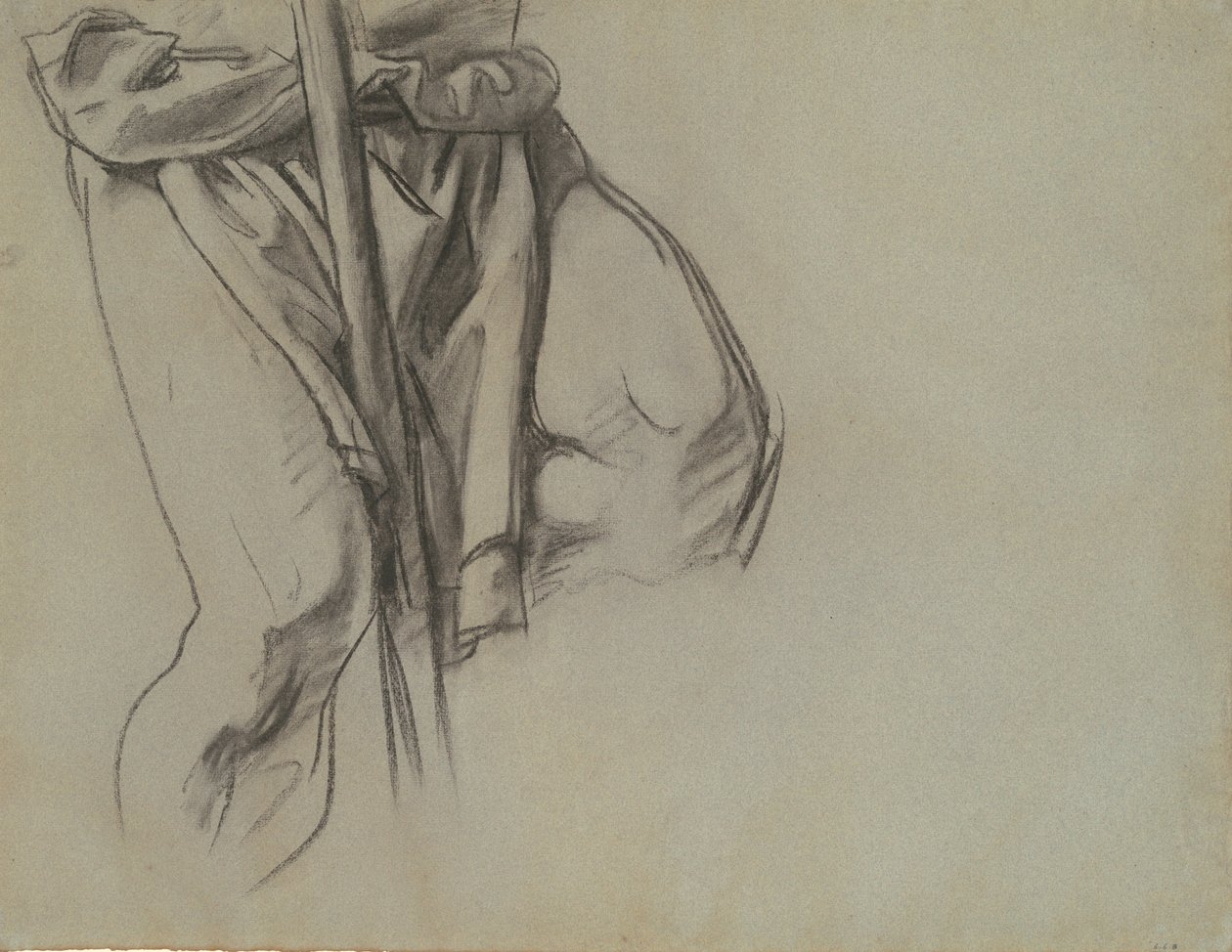 Estudio de Adán para los Quince Misterios del Rosario de John Singer Sargent