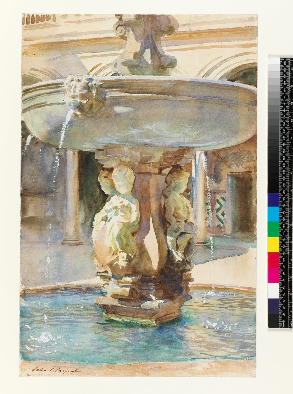 La fuente española de John Singer Sargent