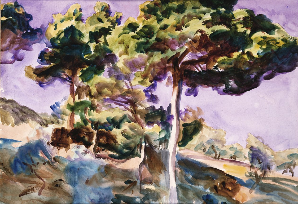 Árboles de John Singer Sargent