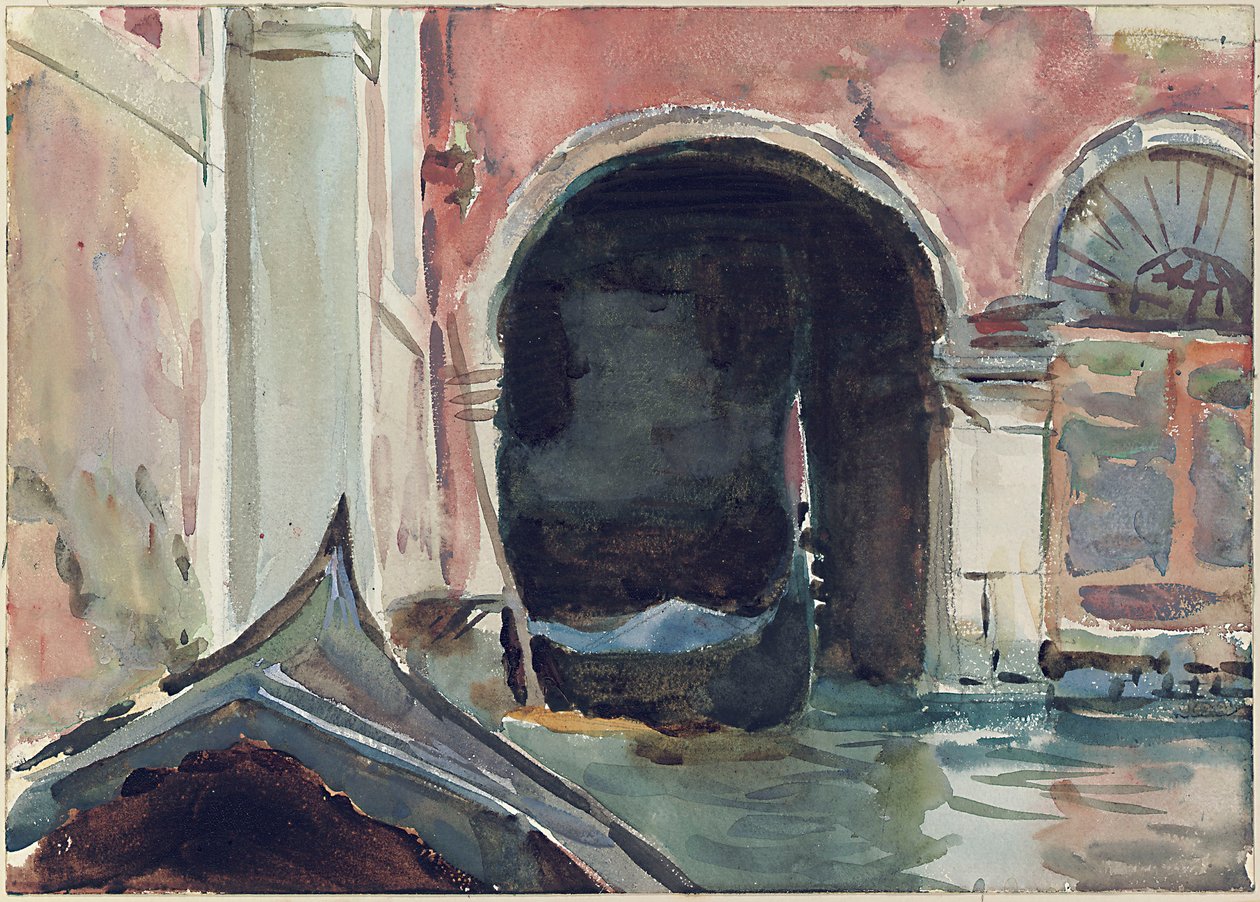 Canal veneciano de John Singer Sargent