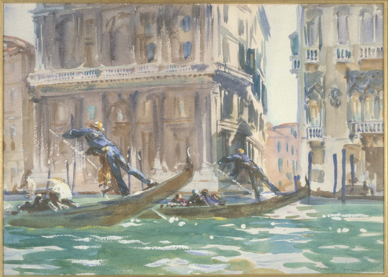 Vista de Venecia de John Singer Sargent
