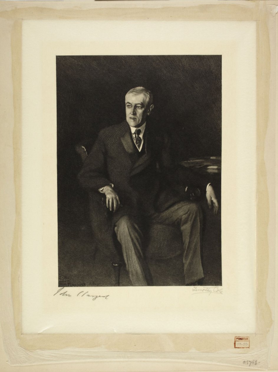 Woodrow Wilson de John Singer Sargent