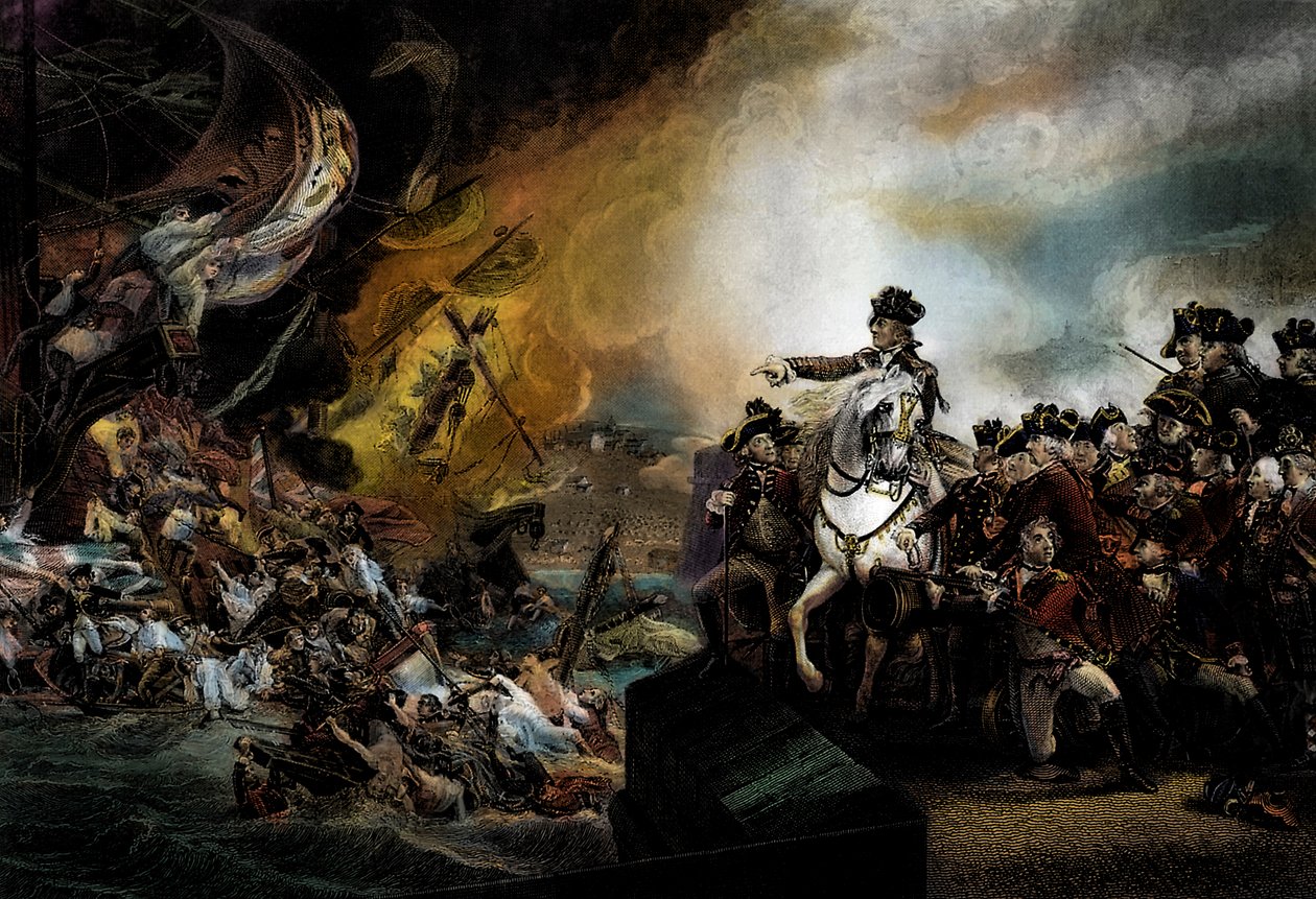 Gran sitio de Gibraltar de John Singleton (after) Copley