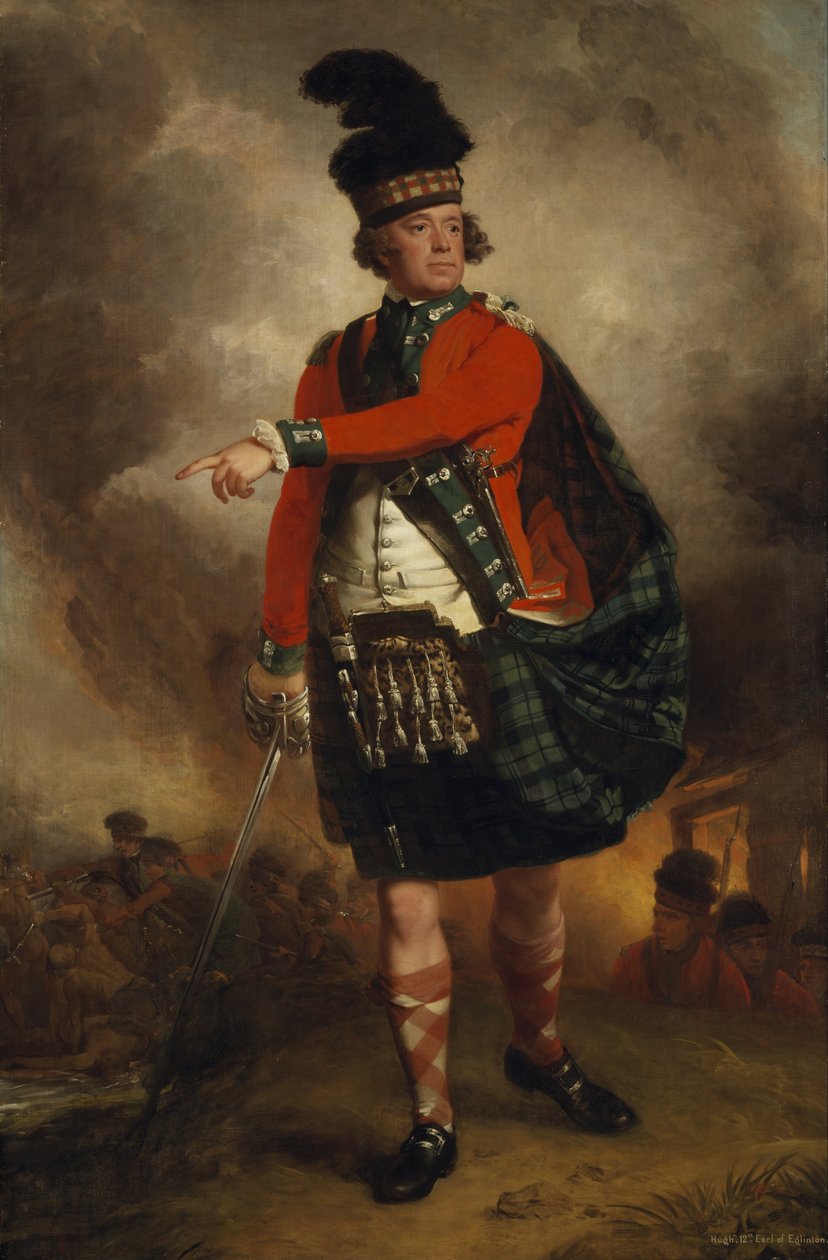 Hugh Montgomerie, duodécimo conde de Eglinton, 1739 - 1819. Soldado; Lord Teniente de Ayrshire de John Singleton Copley