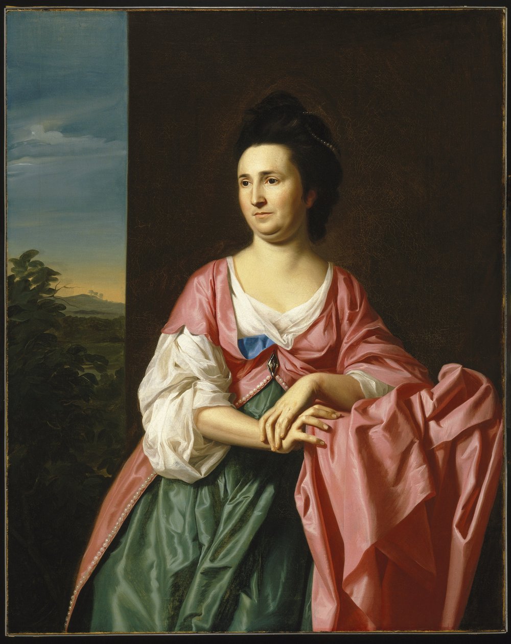 Sra. Sylvester Gardiner, de soltera Abigail Pickman, anteriormente Sra. William Eppes de John Singleton Copley