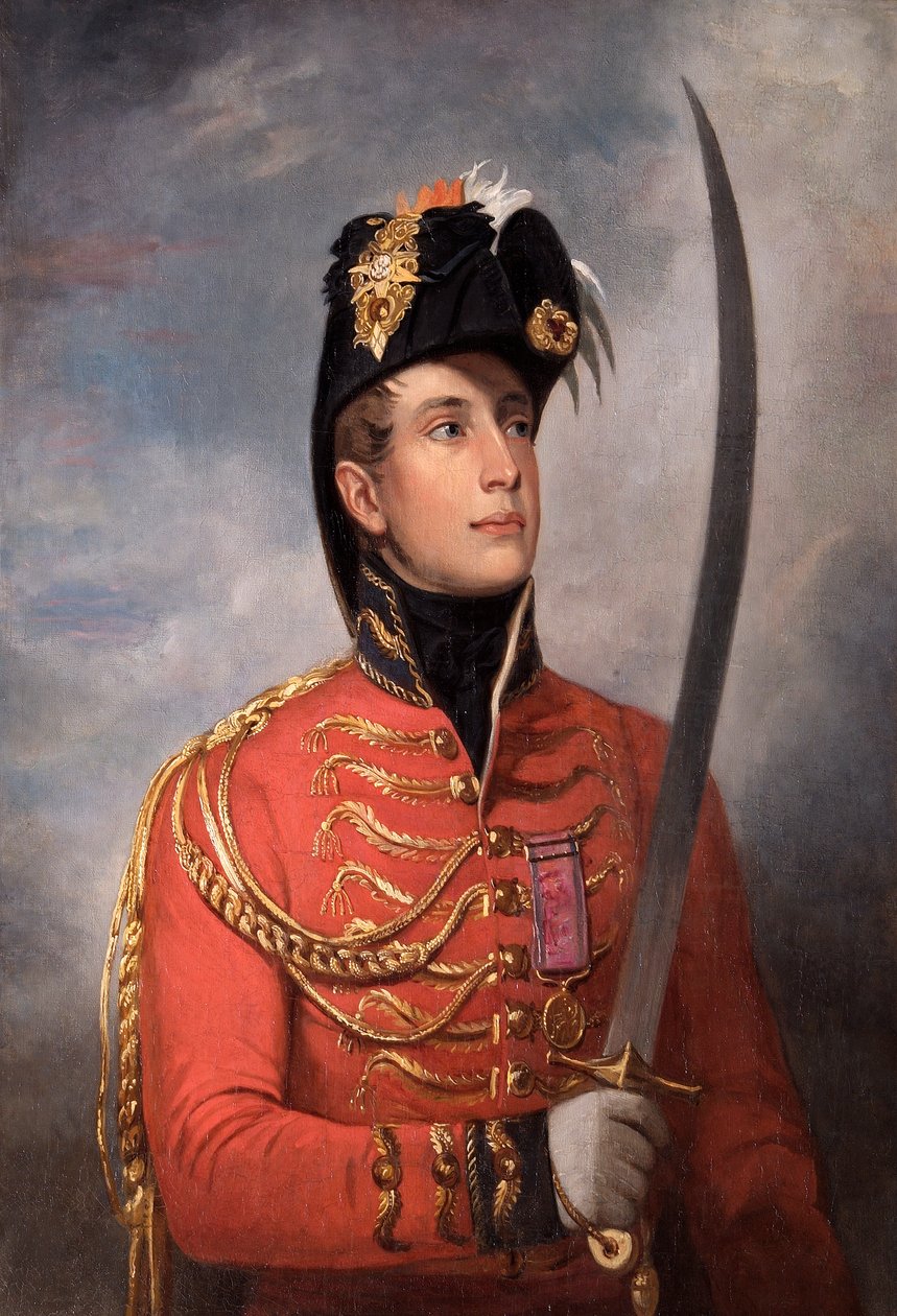 Retrato de Guillermo II, Rey de los Países Bajos, cuando era Príncipe de Orange, c. 1813 de John Singleton Copley