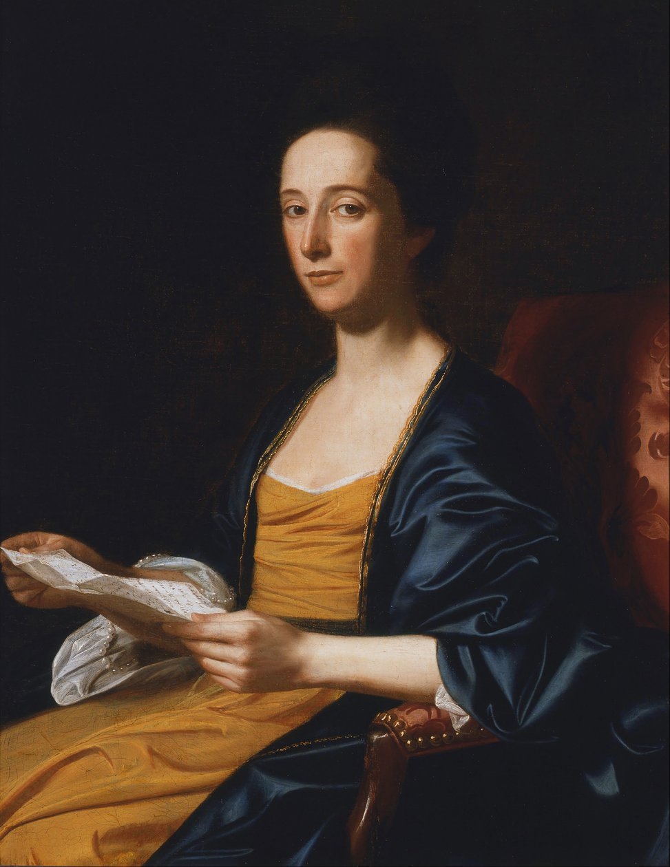 Retrato de una dama de John Singleton Copley