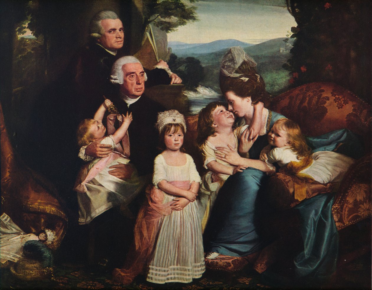 La familia Copley, 1776-1777 de John Singleton Copley