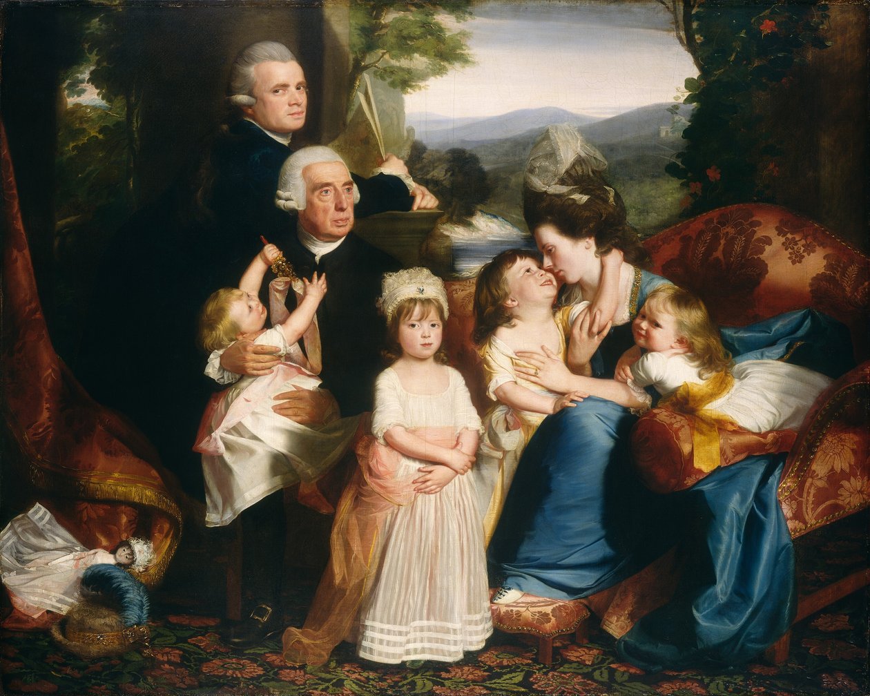 La familia Copley, 1776 de John Singleton Copley