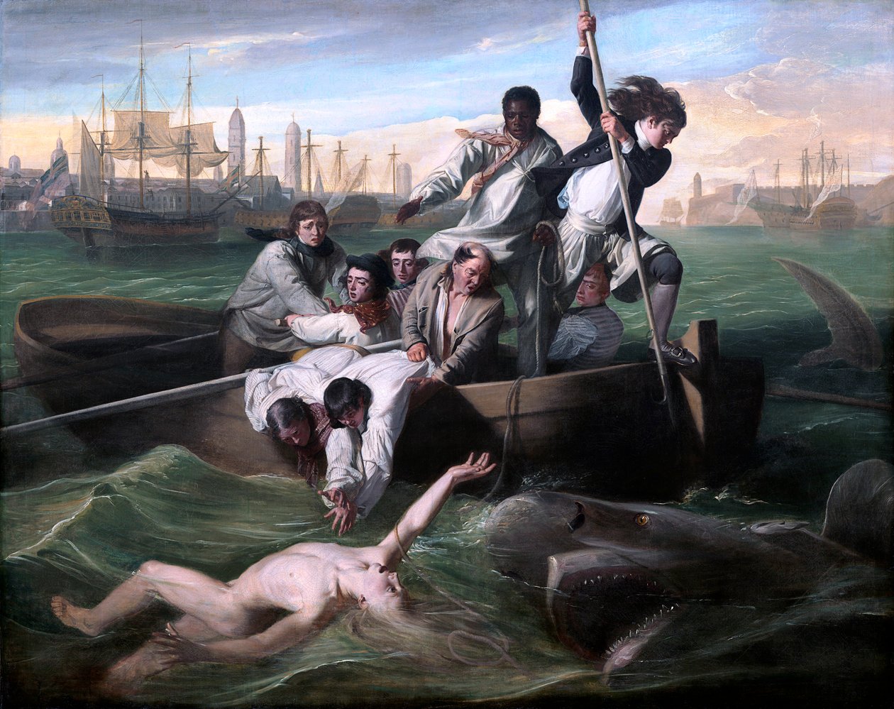 Watson y el tiburón de John Singleton Copley