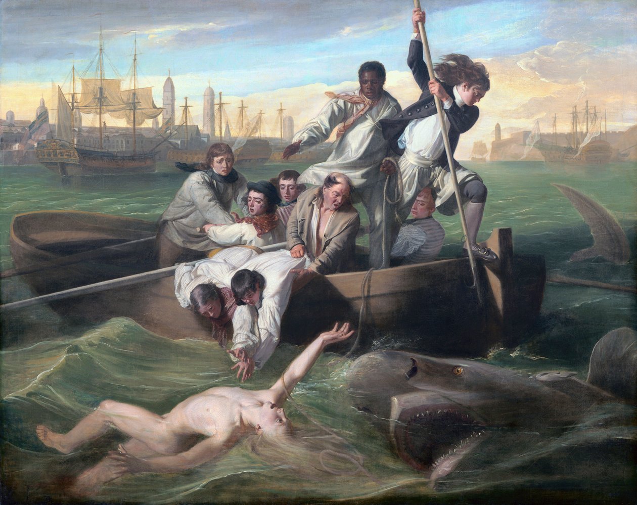 Watson y el tiburón de John Singleton Copley