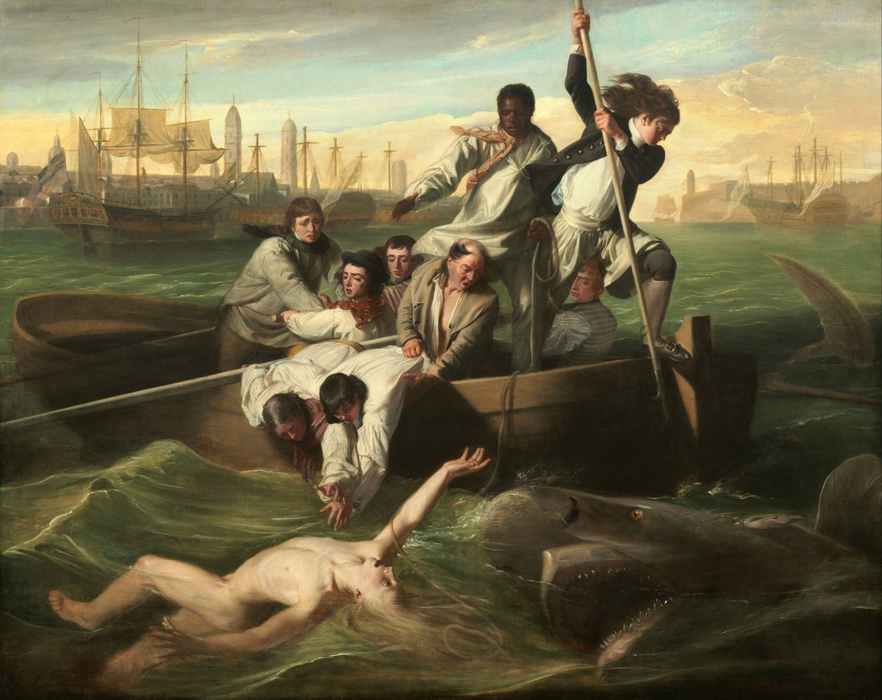 Watson y el tiburón de John Singleton Copley