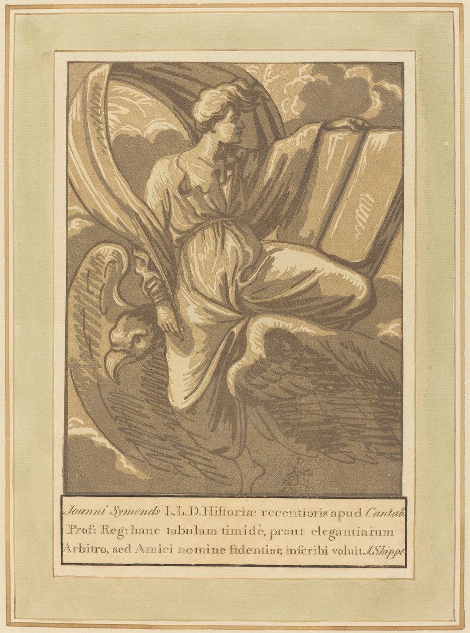 San Juan Evangelista de John Skippe after Parmigianino