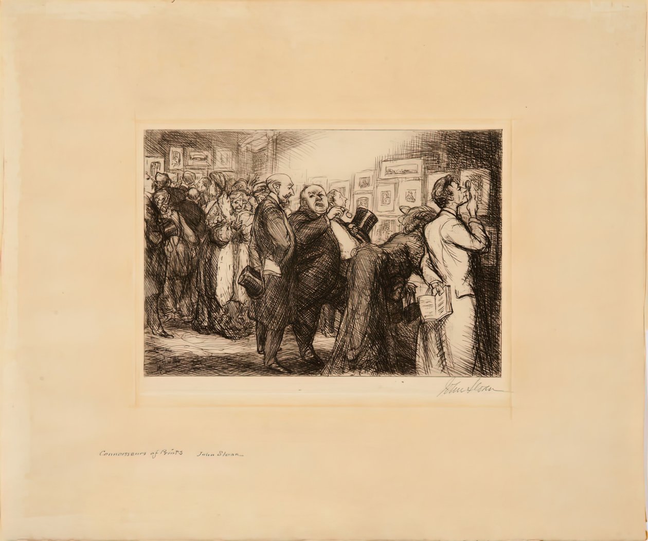 Conocedor de Grabados de John French Sloan