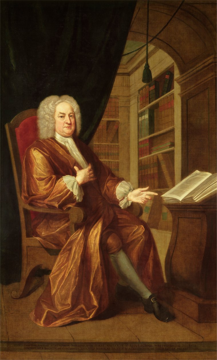 Benjamin Moreland, Gran Maestro de la Escuela de San Pablo de John Smibert