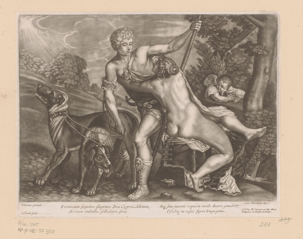 venus y adonis de John Smith