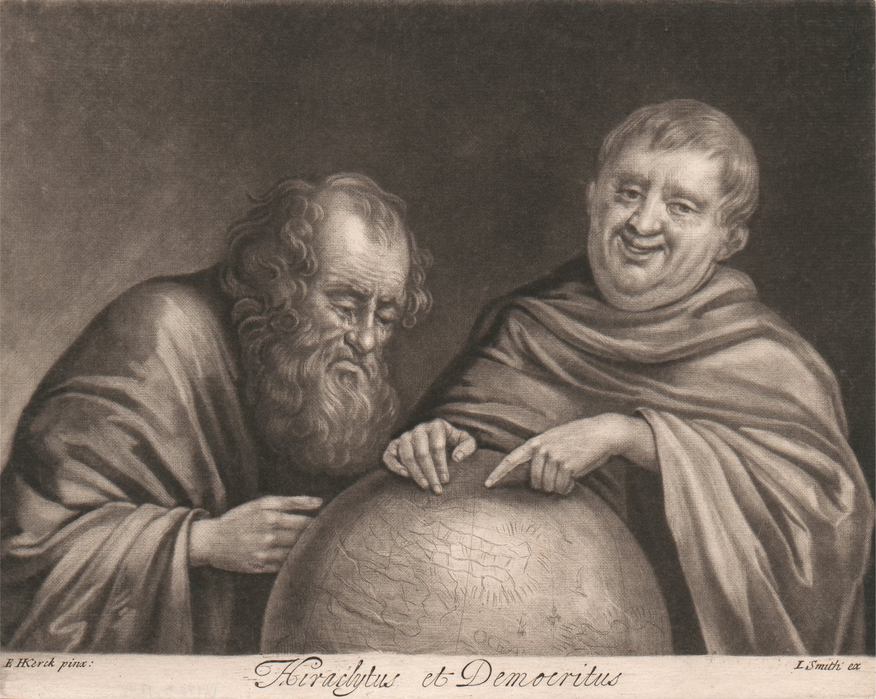 Heráclito y Demócrito de John Smith
