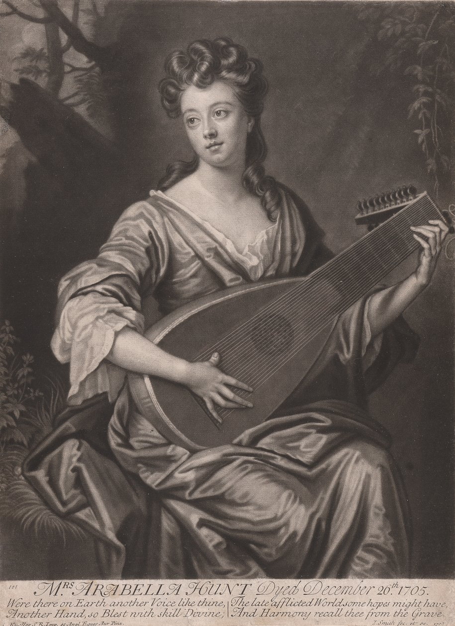 Sra. Arabella Hunt de John Smith